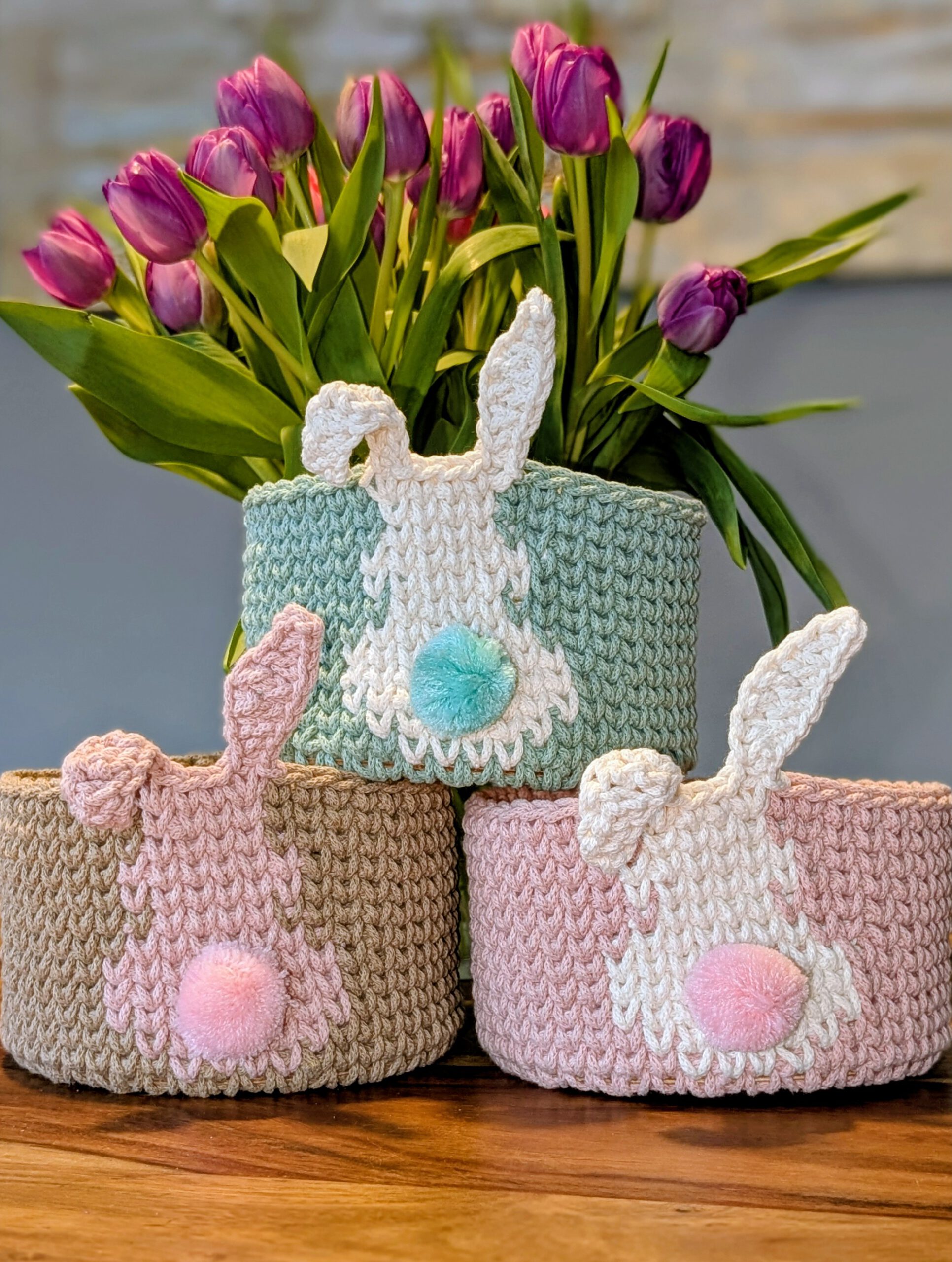 Körbchen, Osterhase 3D